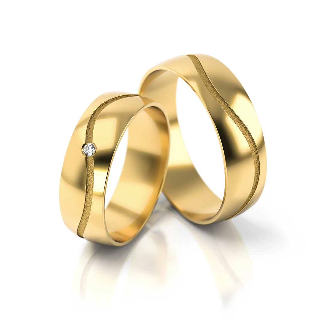 Trauringe "Flow" - 286 G